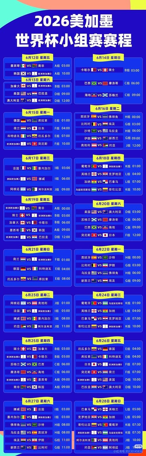 2026年世界杯高清直播入口大全